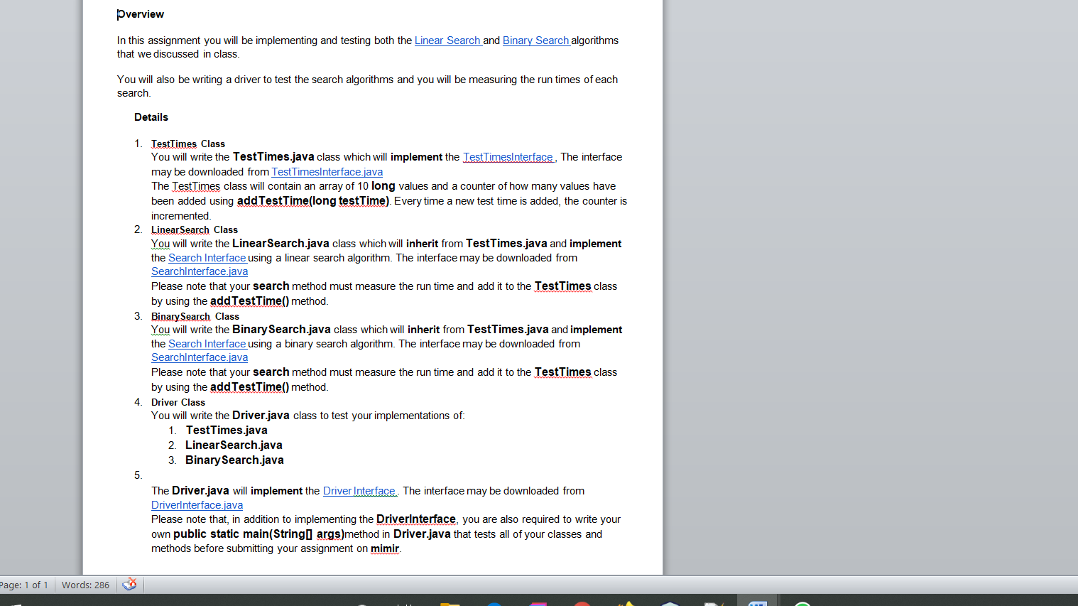  ** * * This interface will be used to organize and