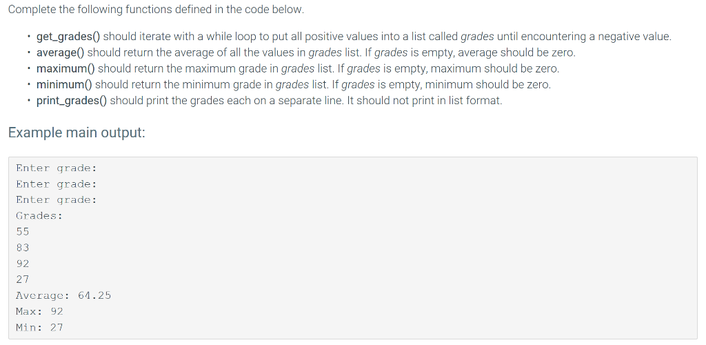 In python please, Must use while loops and no max, min, ect