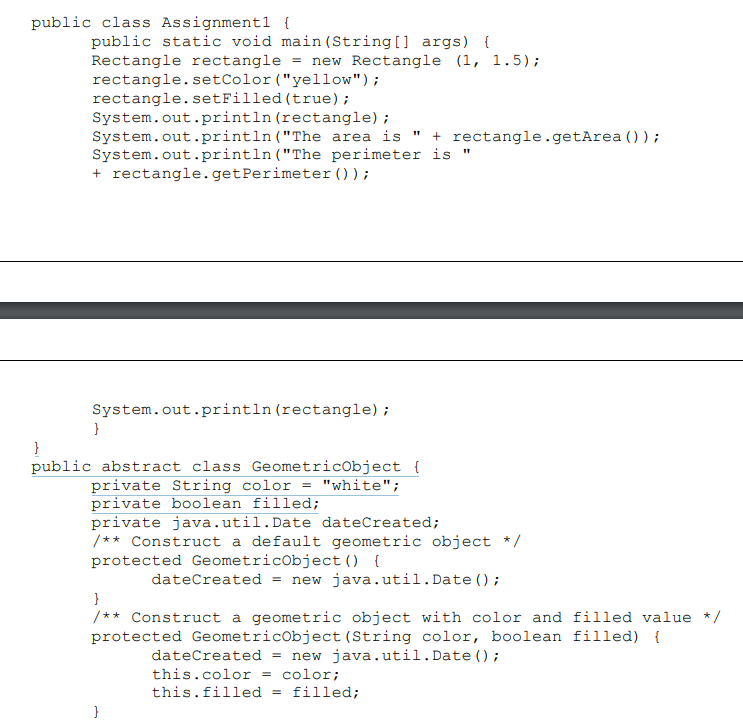 on Java Using eclipse Question 1: Organize the following set into inheritance