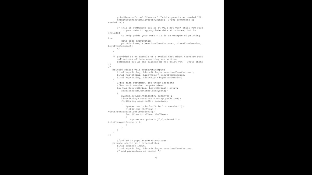 to represent the data stored in a "log" file. You will then