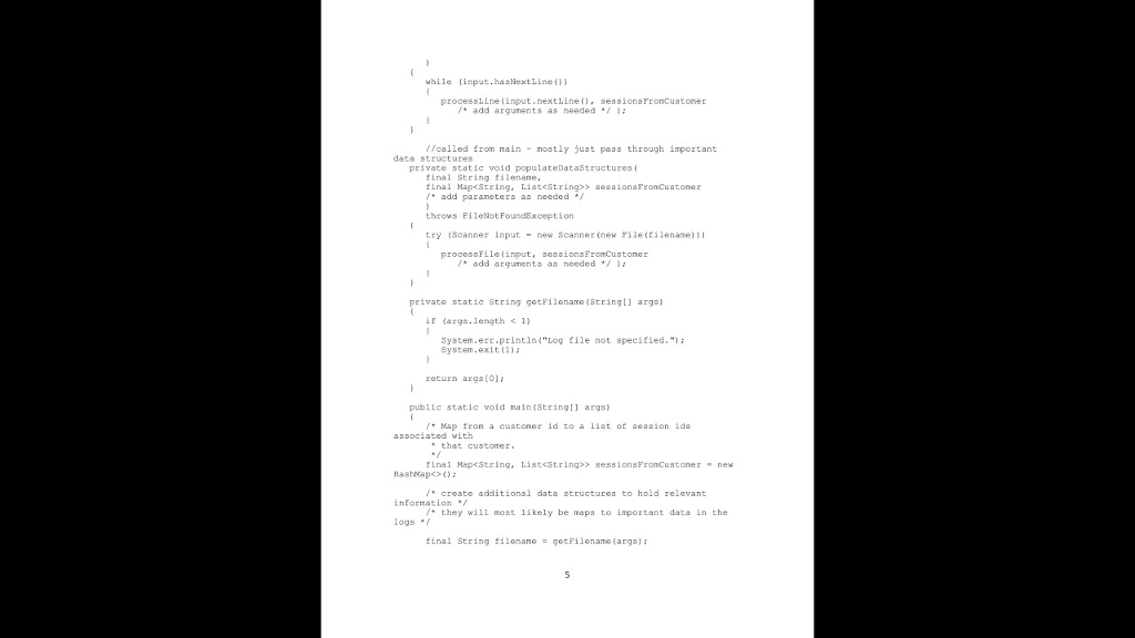 work with the data to compute various statistics on the collected data