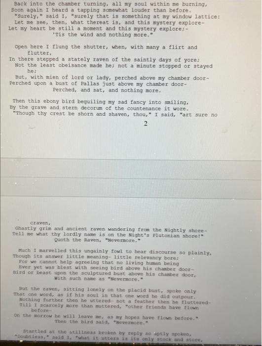 ( 2 2-D array) - filling up the array (the text) using