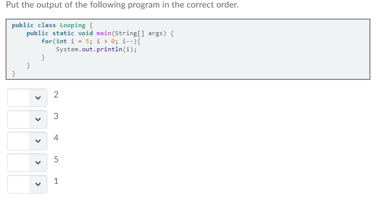 terminate on any negative value import java.util.Scanner; public class LoopTermination t public