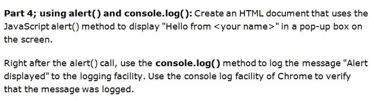 Please coded the following using HTML and JavaScript Create an HTML document