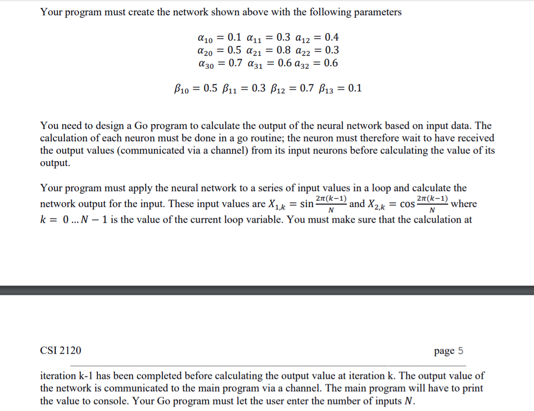 Neural Network where each neuron runs concurrently. We use what is called