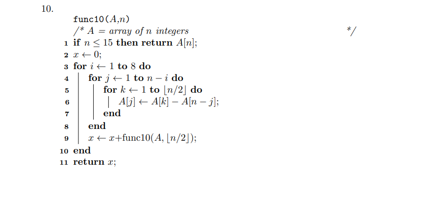 function defined by the recurrence relation. Justify your solution using either substitution,