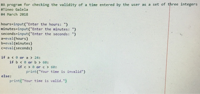  I am trying to write a program in python 3 that