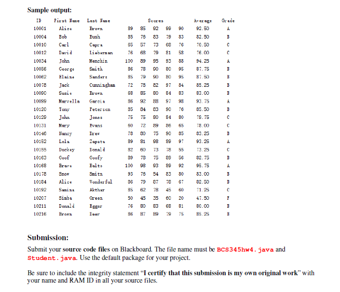 on Blackboard Objectives To learn to de fine and implement classes and