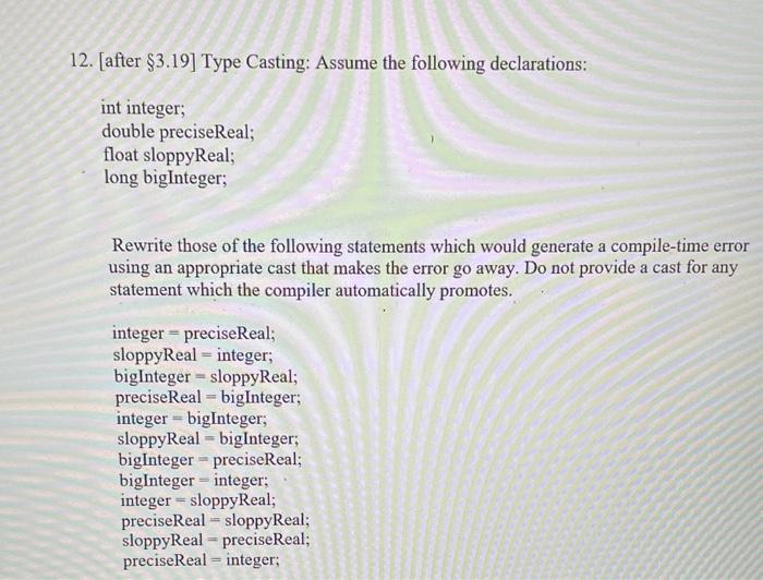 as legal Java expressions: a. (4n/5)3 b. (7.5x(3.5+y))/(18x) 11. [after \$3.16] Assume