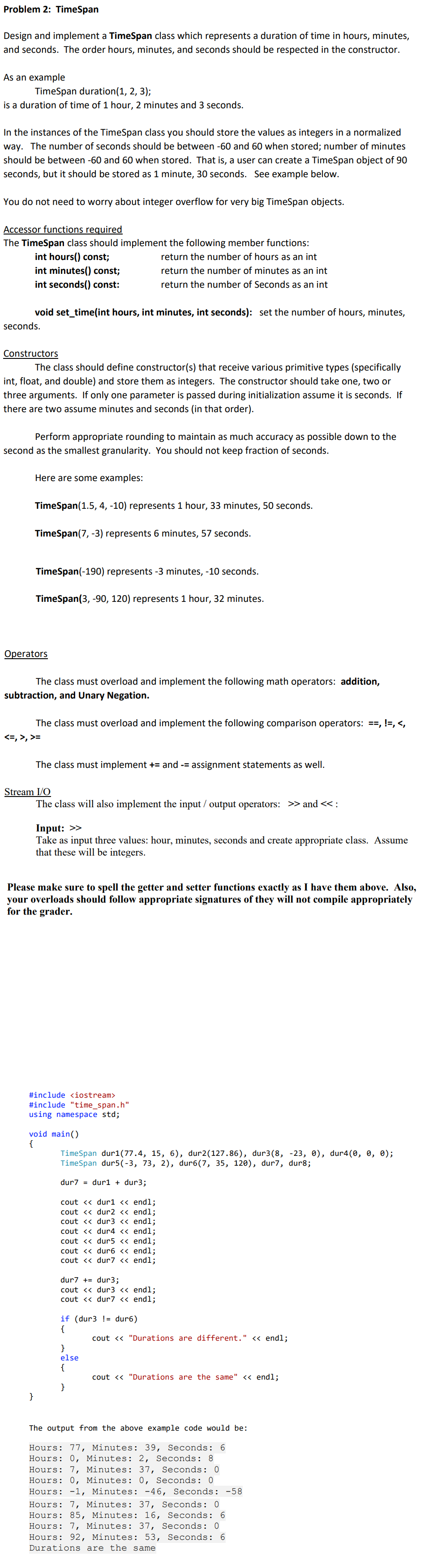 CODE IN C++ Please take screenshots of the code rather than copying