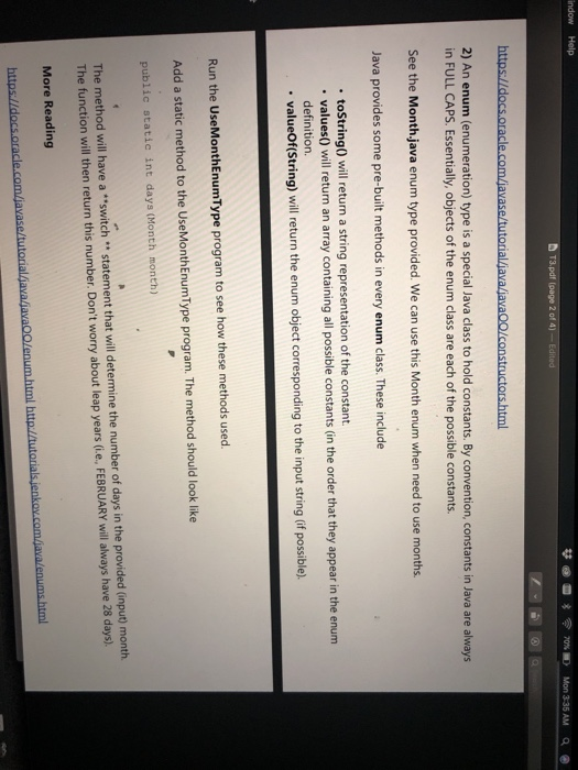  I need help in java please indow Help @m*70% M) Mon