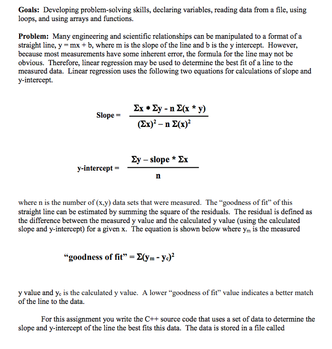 READ CAREFULLY AND ONLY USE VISUAL STUDIOS PLEASE! x y 0 4.835