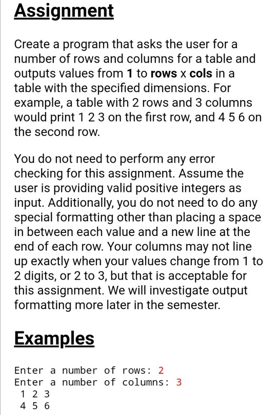 Please use C++ language to solve this Assignment Create a program that