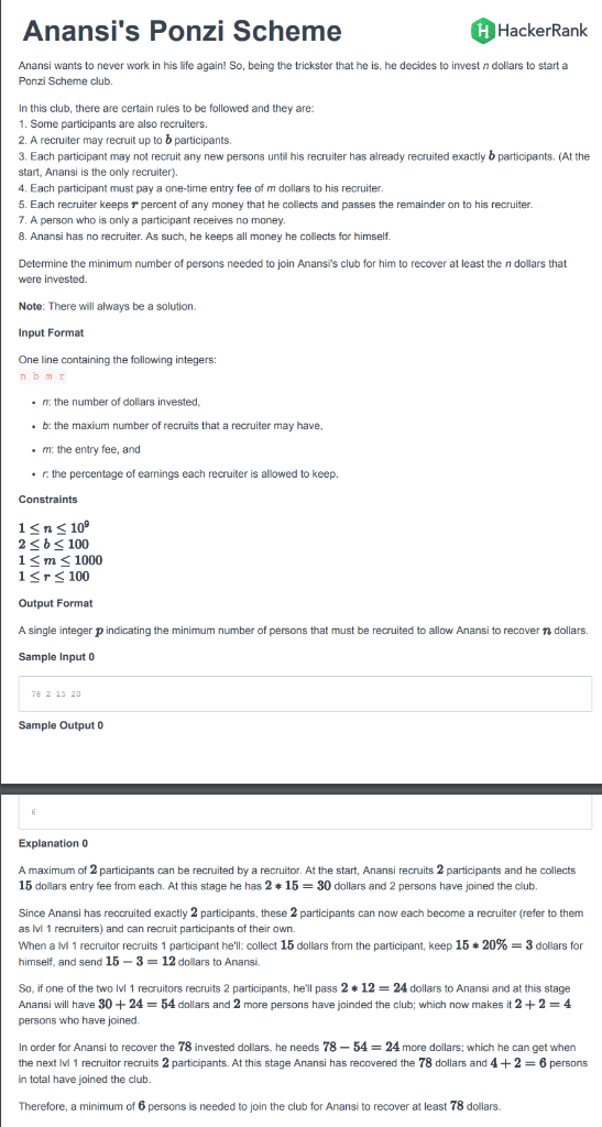 You will need to create an efficient algorithm in respect to time
