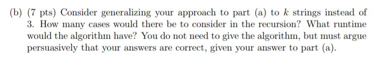 of three strings a, y, z (of lengths nz, ny, nz, respectively)