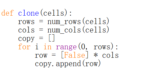 [[False, False, False, False, False], [False, False, False, False, False], [False, False,