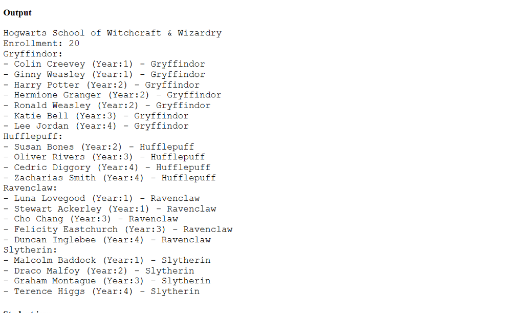 NEED HELP WITH JAVA provided with text files to check the output