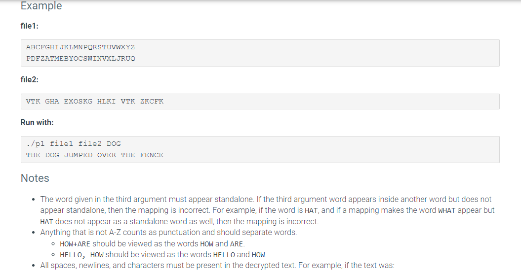 Suppose that we are trying to crack a substitution cipher (wiki link),