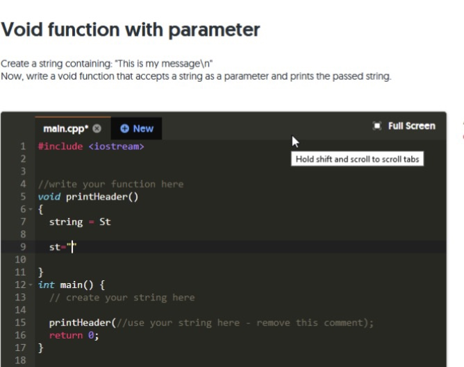  Write in c++ Question 1 Question 2 Void function with parameter
