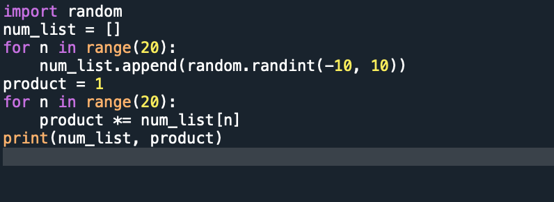 Write a Python program that will create a list of 10 random