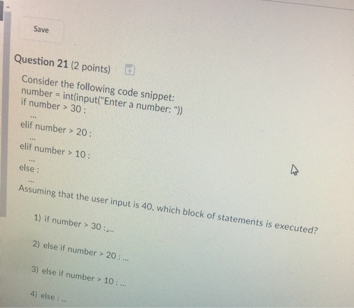 condition that evaluates to True? 1) if s1-= s2 : 2) if