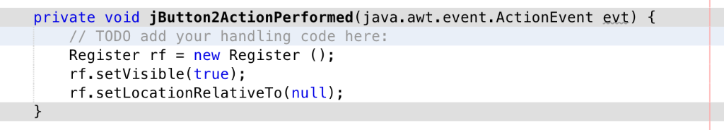 Please explain and show the code so when i press sign up