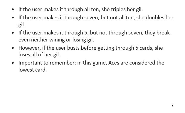 A fictional gameshow with completely theoretical financial exchanges. You walk in the