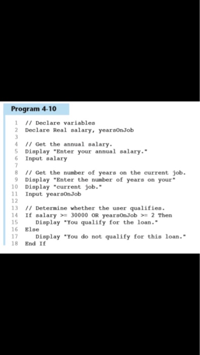  Question: Using Flowgorithm, complete a flowchart that is equivalent to the