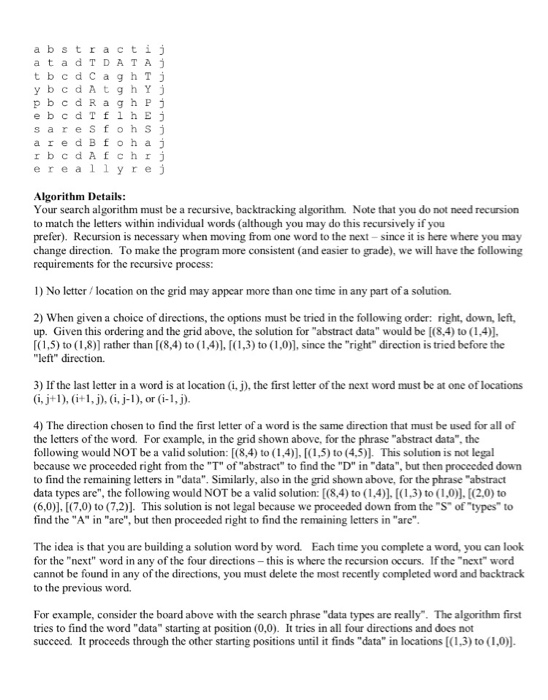this assignment you will get some practice at recursive programming by writing
