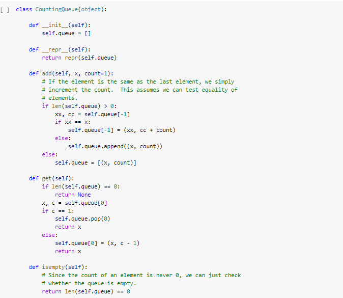 Need to fix the python codes: (Change my codes using generator and