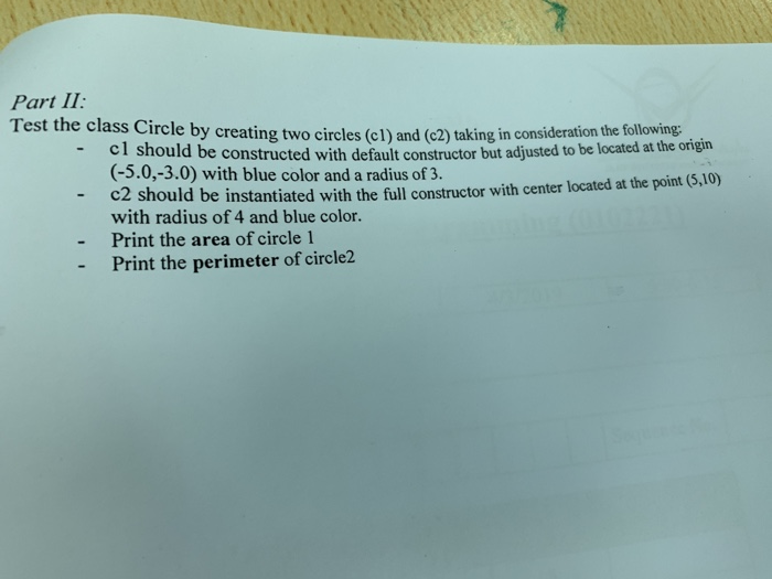 attributes x, y, radius and color. The x and y represent the