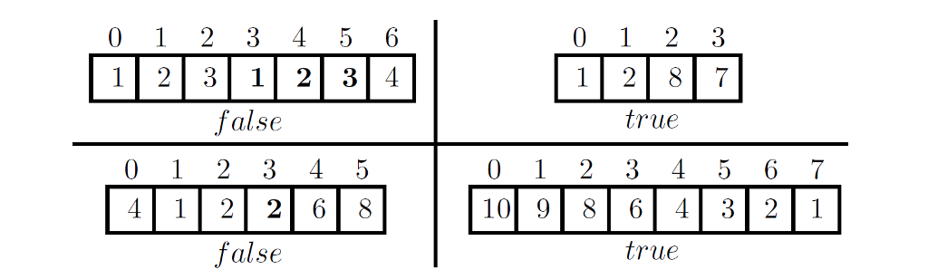 Consider the element distinctness problem: Given an array A storing n integers,