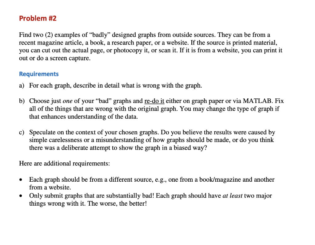 printed out using a computer. Follow the formal presentation format discussed in