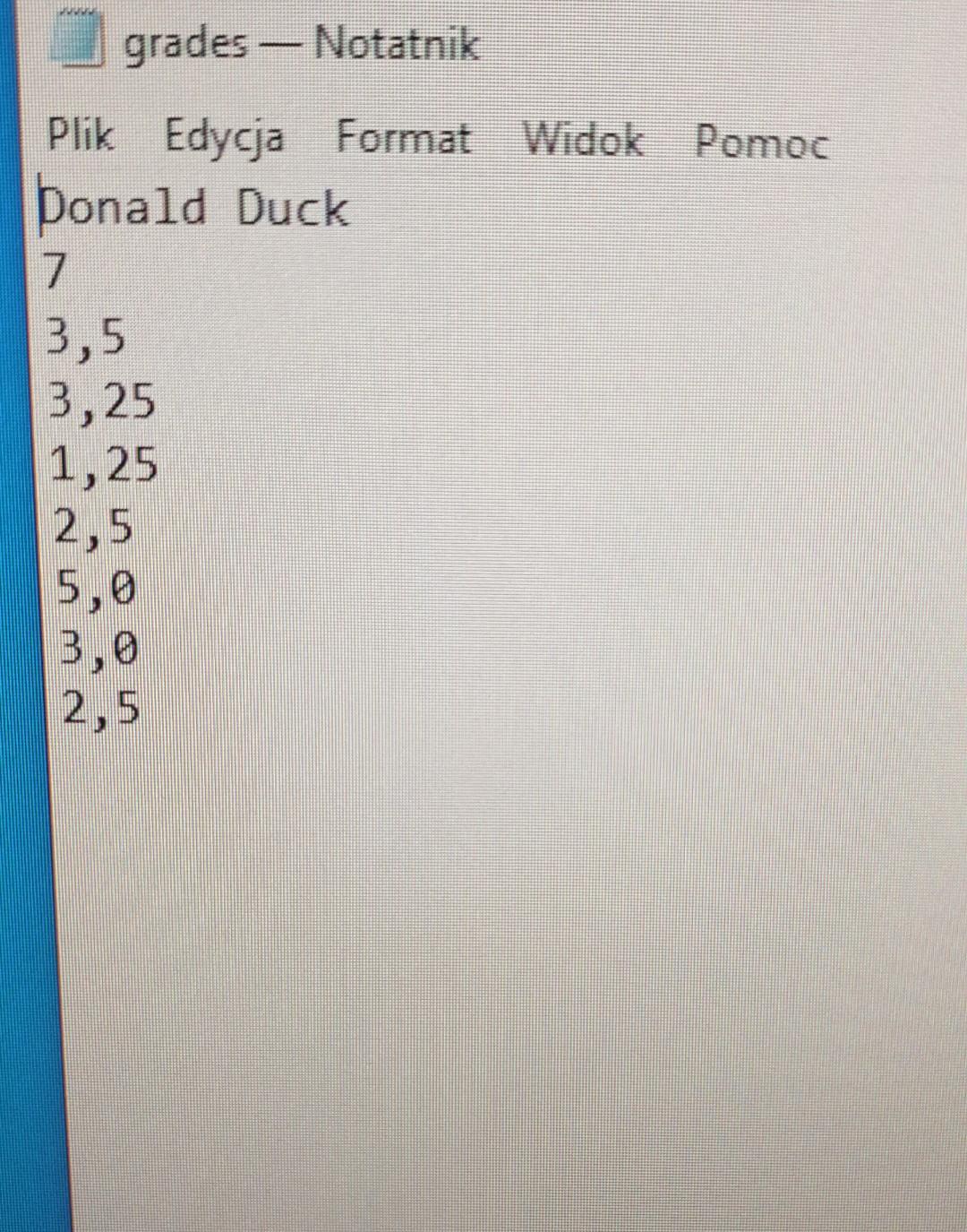 file. I can't send files on chegg. so here what I appears