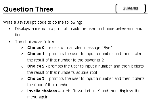 Hello This question is related to Java I hope to answer this
