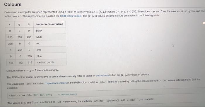 of a pixel by averaging the colours of the surrounding pixels. The