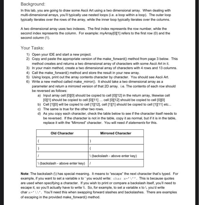 Java Please Background: In this lab, you are going to draw