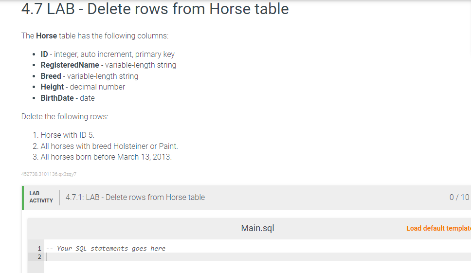 Please answer this MySQL Database Design question asap. Note:- Other chegg answers