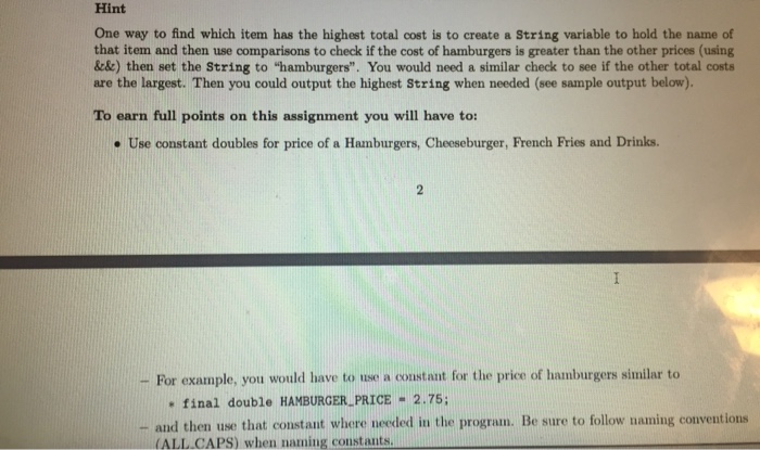 . Keep identifiers to a reasonably short length. . User upper case