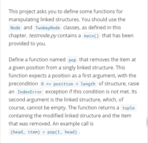 Please use the provided Python code and instructions below. This must be