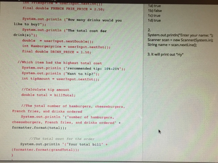 your program more readable. Important Note All submitted assignments must begin with