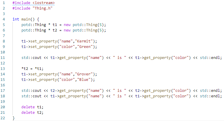a dynamic list of property names. This time we are going to