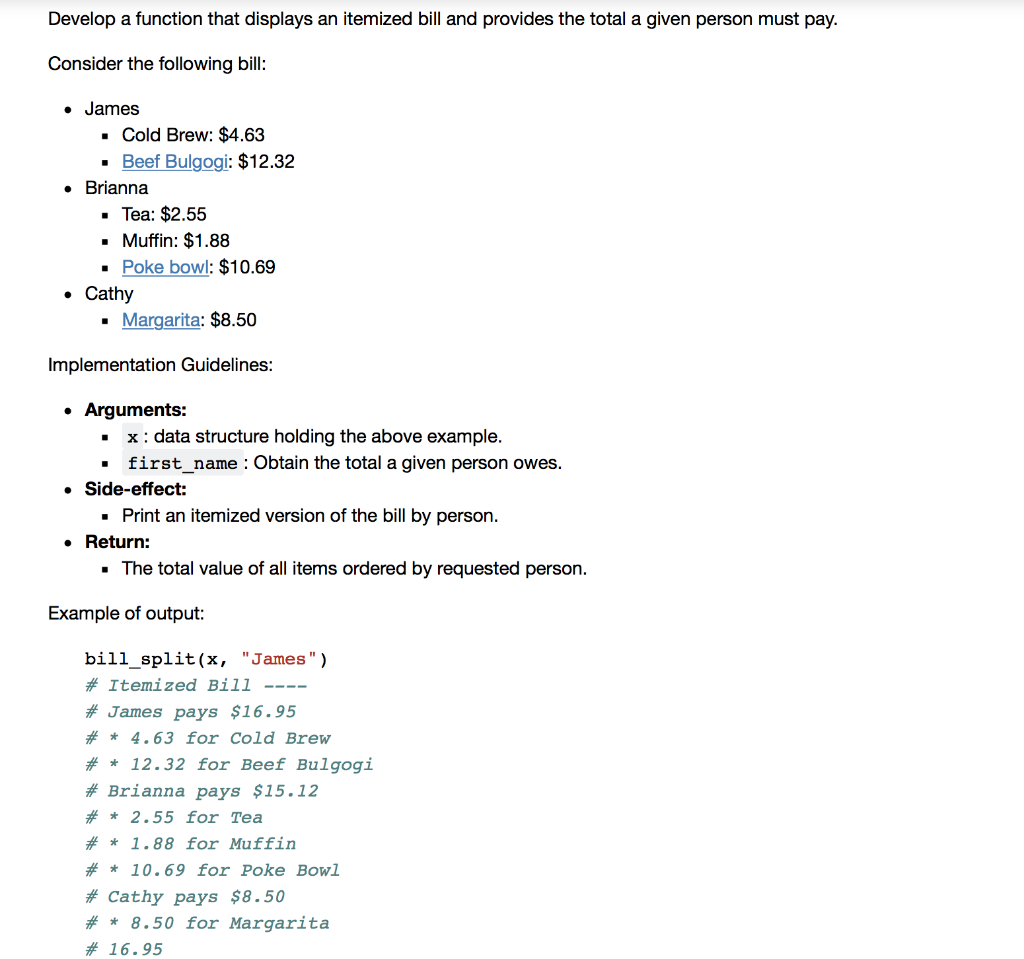Please answer this question in Python Language Develop a function that displays