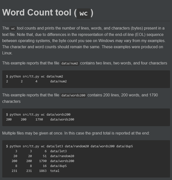 of related functionality: Tool cat tac Description Concatenate files and print on