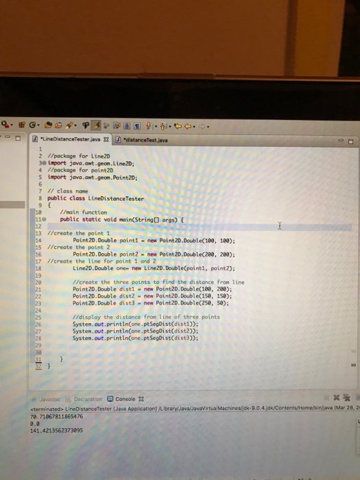 two lines which are perpendicular to each other as shown in the