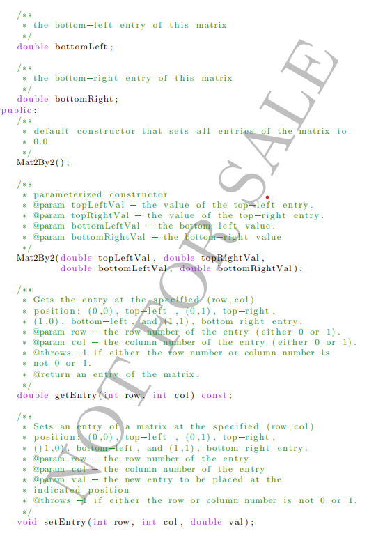 Use proper syntax and descriptive names for your identifiers but no other