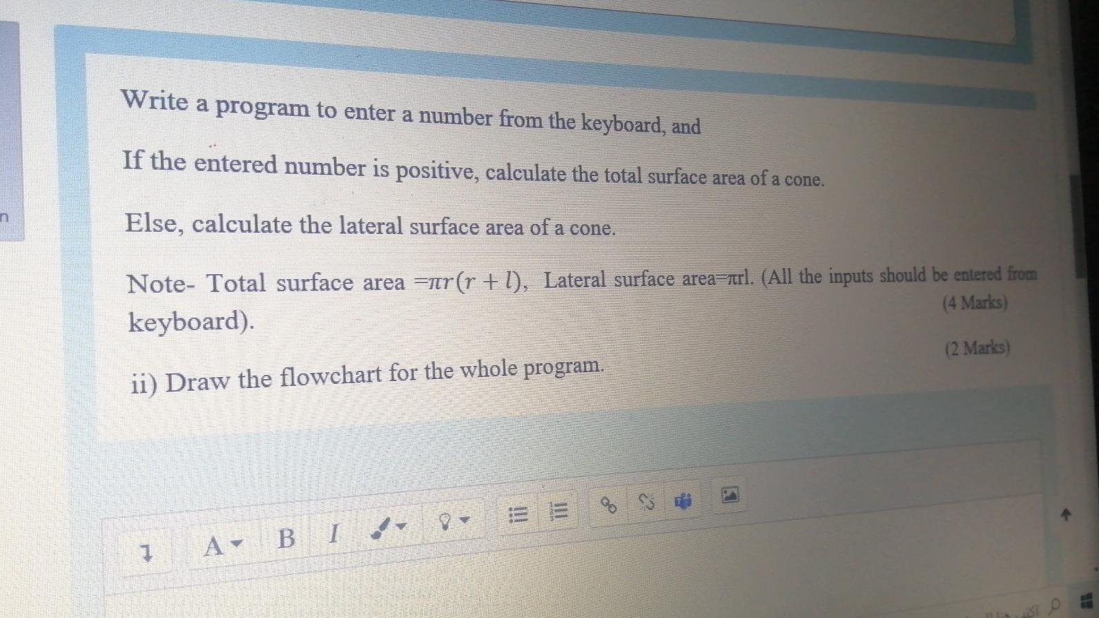 aswer should be in c+ Write a program to enter a number