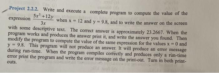 can help me with this doing in the computer please Project 2.2.2.
