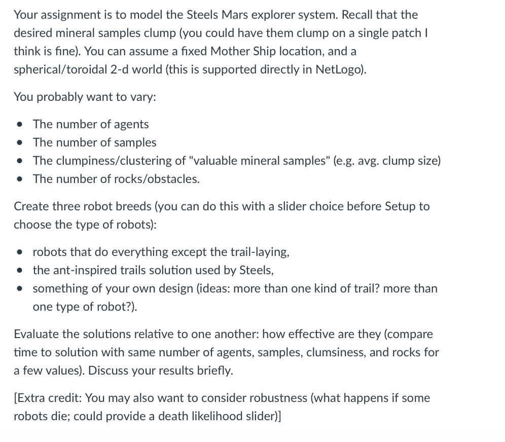 Please help me with my assignment that has to be done in