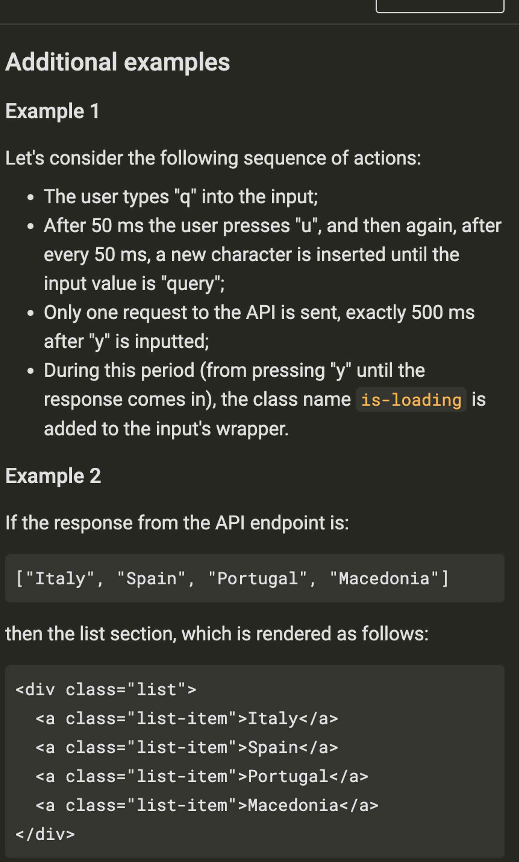  Additional examples Example 1 Let's consider the following sequence of actions: